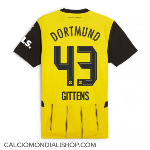 Maglie da calcio Borussia Dortmund Jamie Bynoe-Gittens #43 Prima Maglia 2024-25 Manica Corta